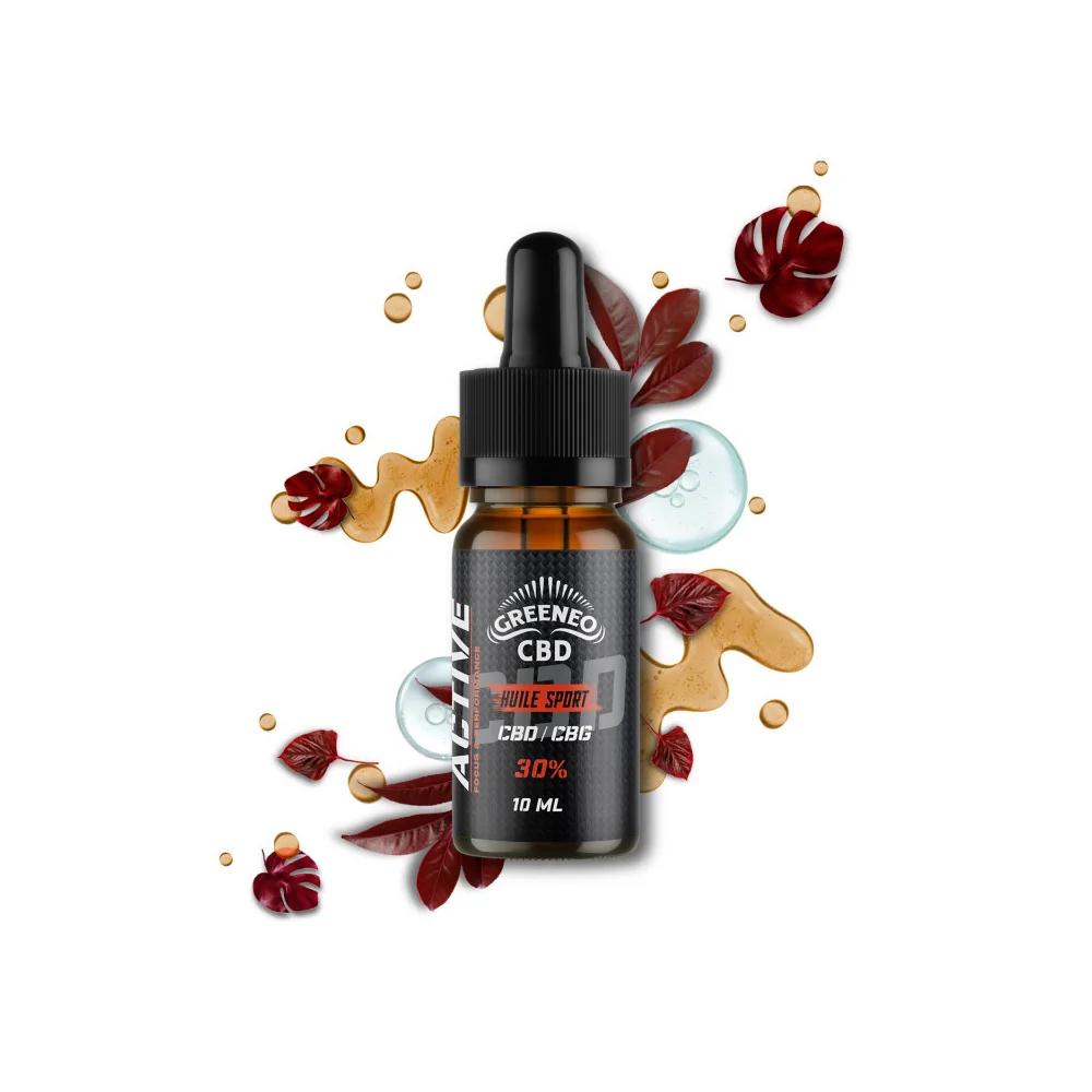 Huile CBD & CBG 30% active GREENEO