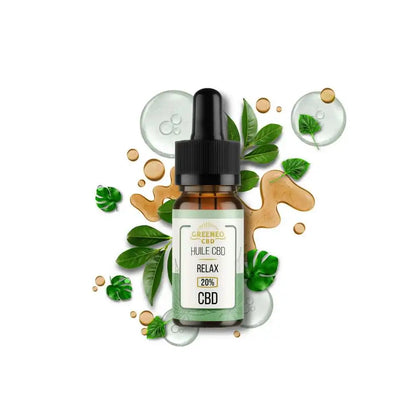 Huile CBD 20% relax GREENEO