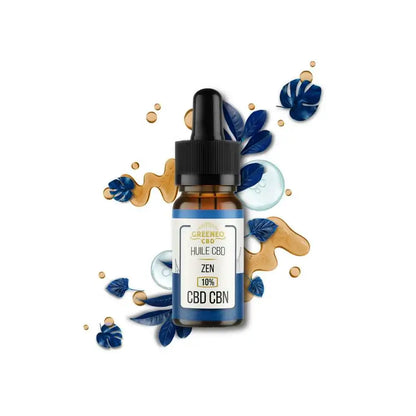 Huile CBD & CBN 10% zen GREENEO