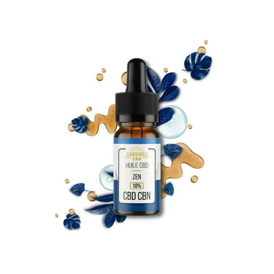 Huile CBD & CBN 10% zen GREENEO