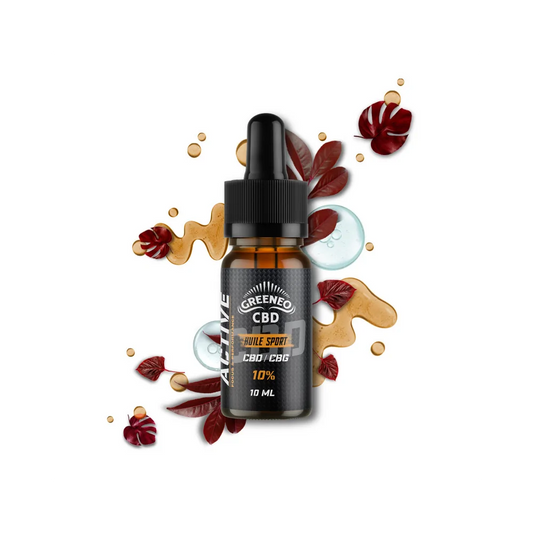 Huile CBD & CBG 10% active GREENEO