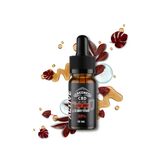 Huile CBD & CBG 30% active GREENEO