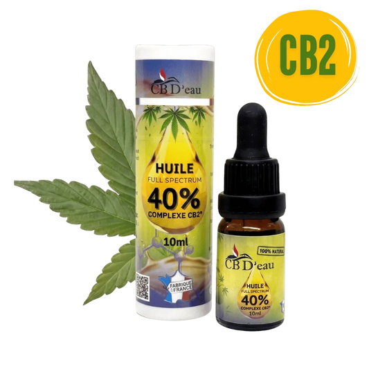 Huile Complexe CB2 40% Full Spectrum 10 ml